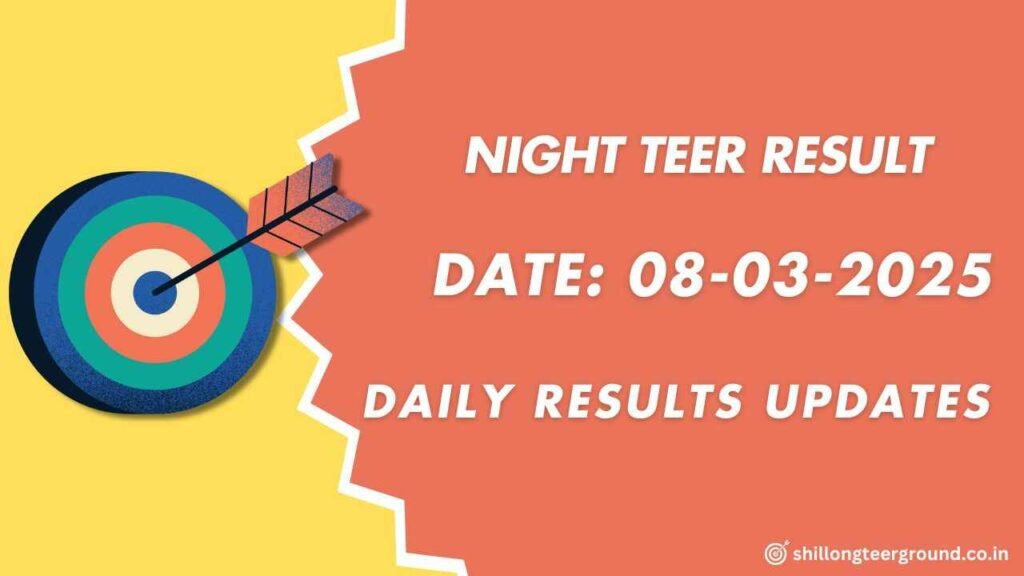 Night Teer Game Target Numbers 08-03-2025