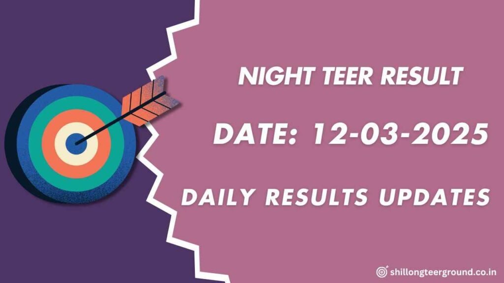 Night Teer Target No 12-03-2025