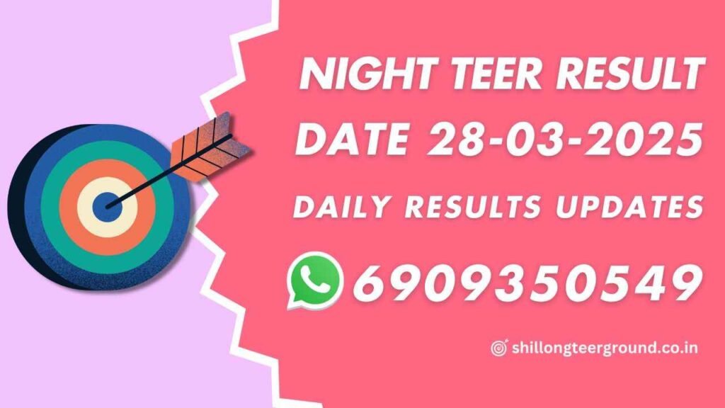 Shillong Night Result Yesterday