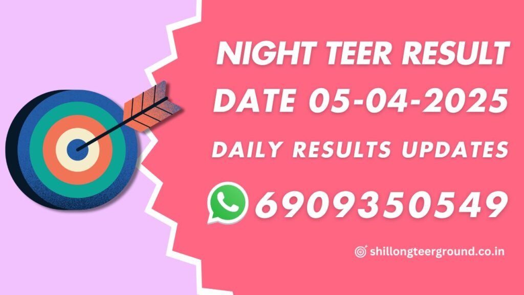 Night Teer Result Yesterday