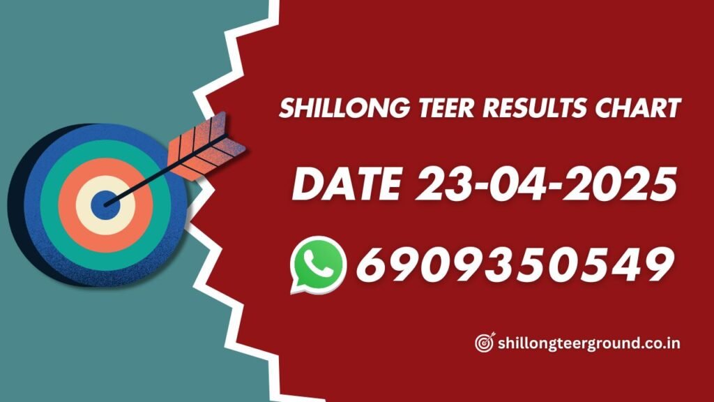 Shillong Teer Result Chart